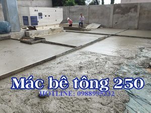 Thiết kế cấp phối bê tông